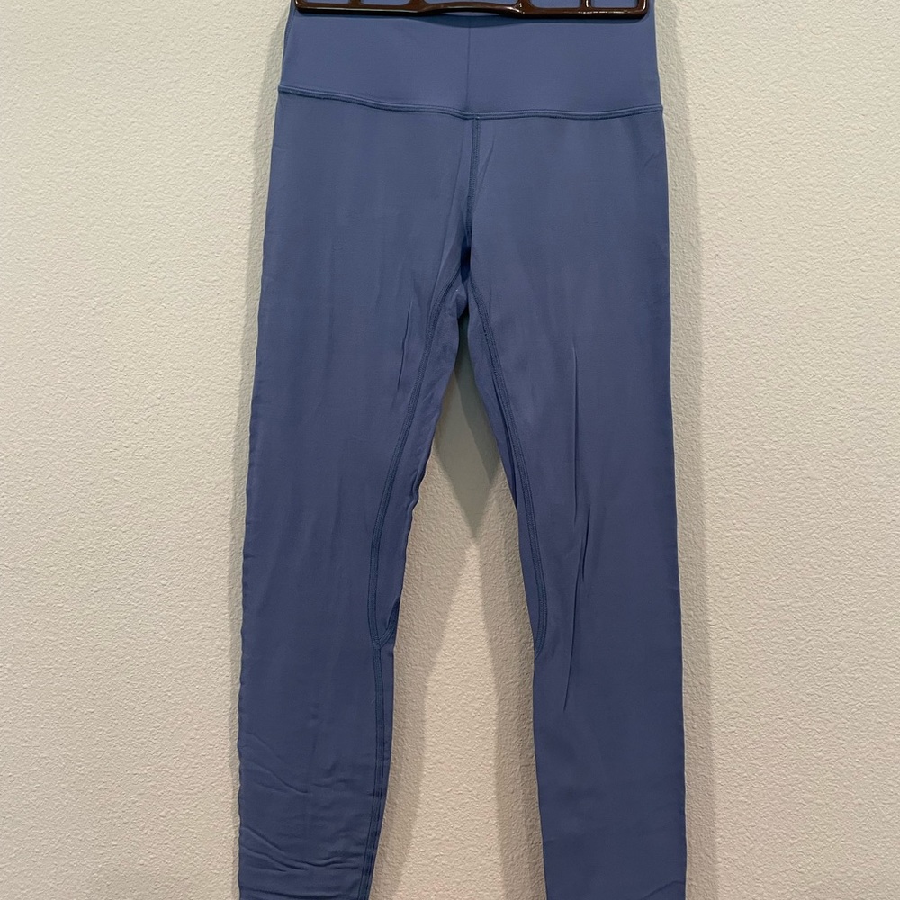 Water Drop Lululemon Align High-Rise Pant 25”, size 4